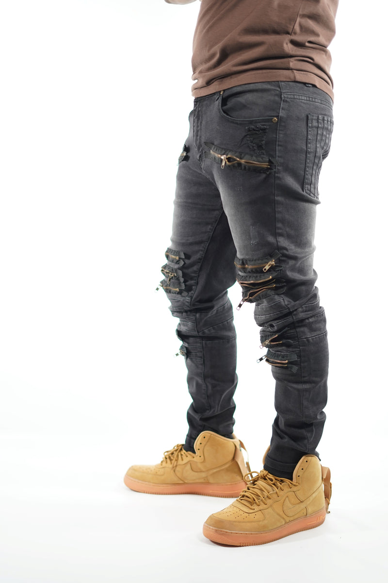 【DISCERNMENT】Liber Snap Denim Pants FrontOpen_6b69e05a-ca02-4d92-