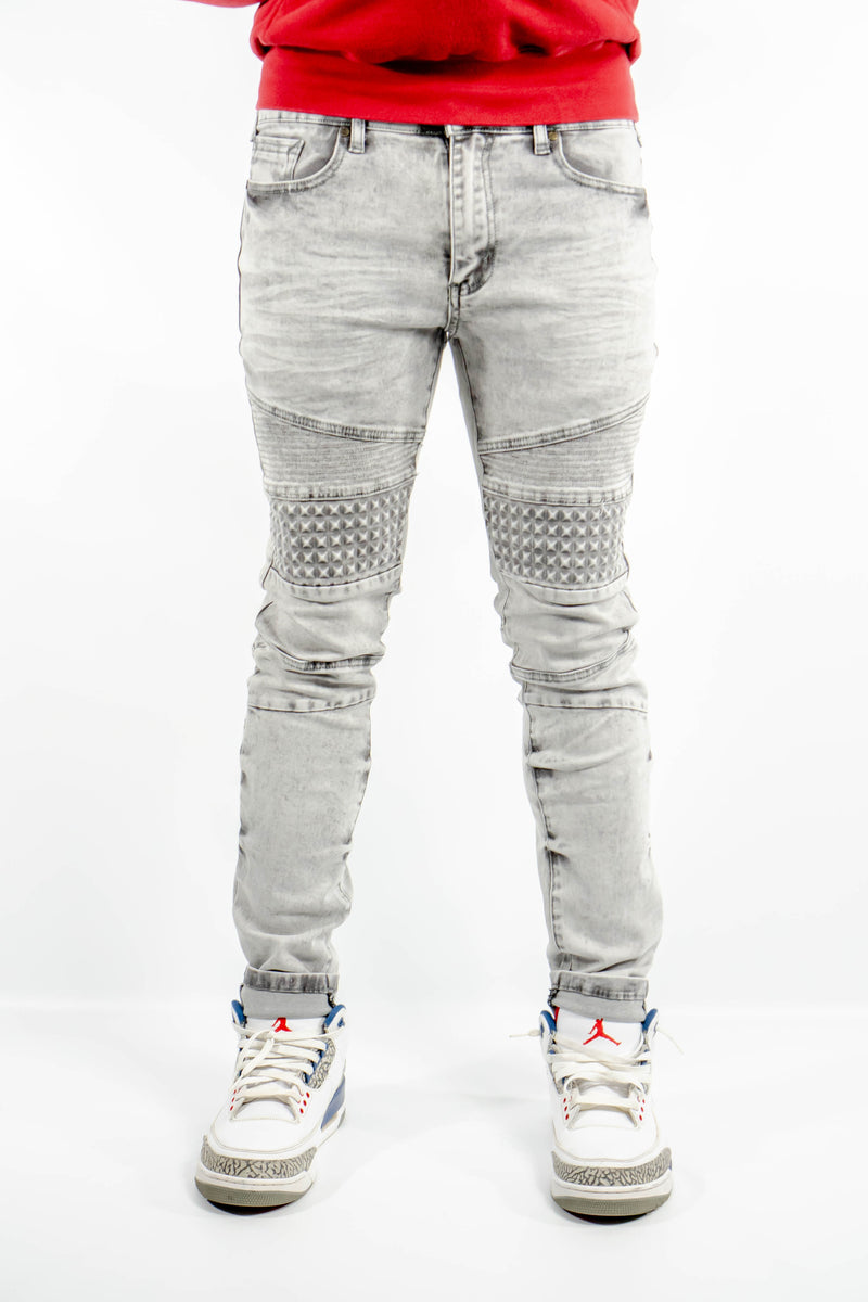 NieR 2WAY DEADLINE DENIM JEANS【GRAY】 NieR Clothing - NieR 2WAY DEADLINE DENIM JEANS【GRAY】の通販