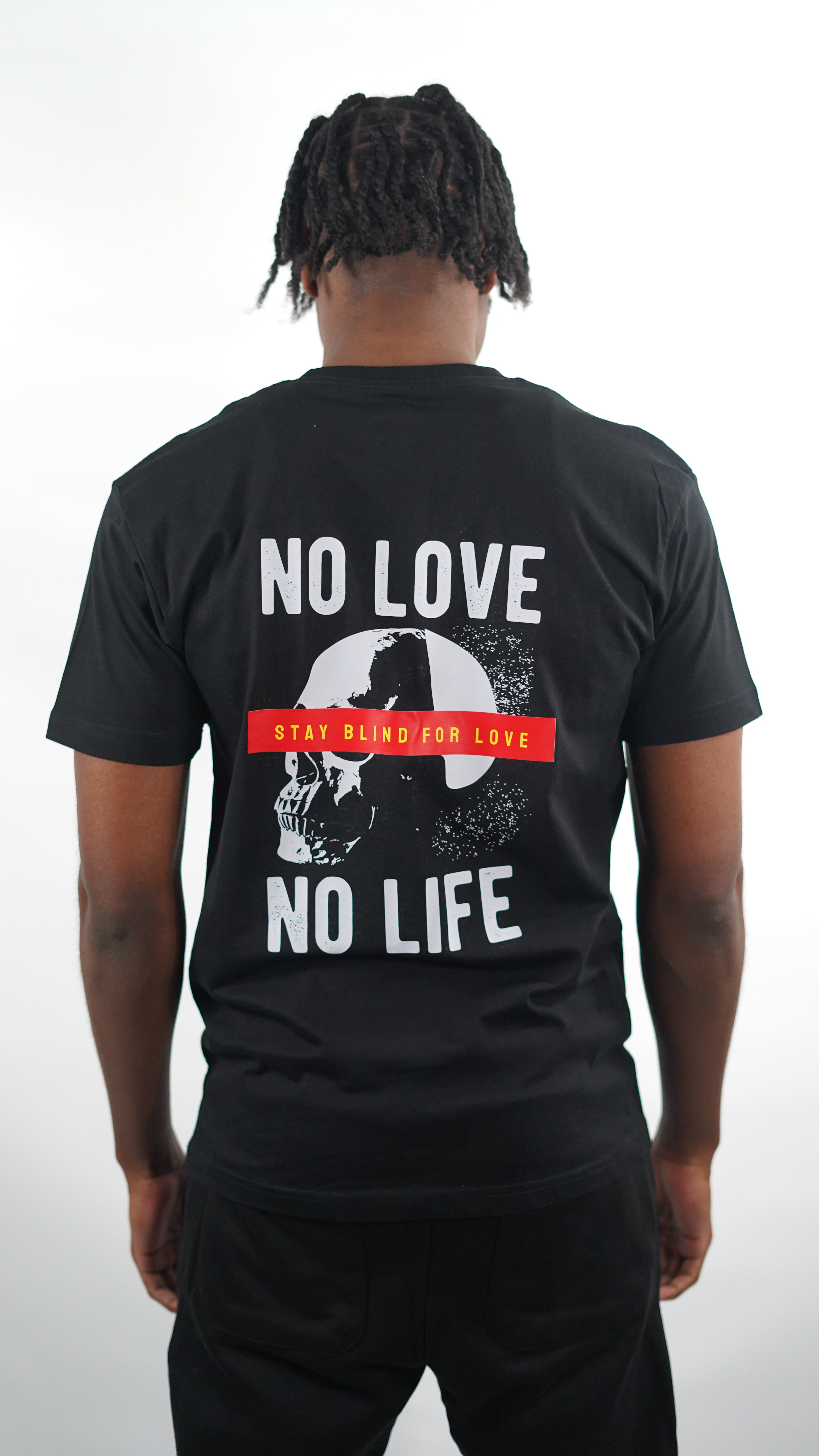 No Love No Life Tee - Black