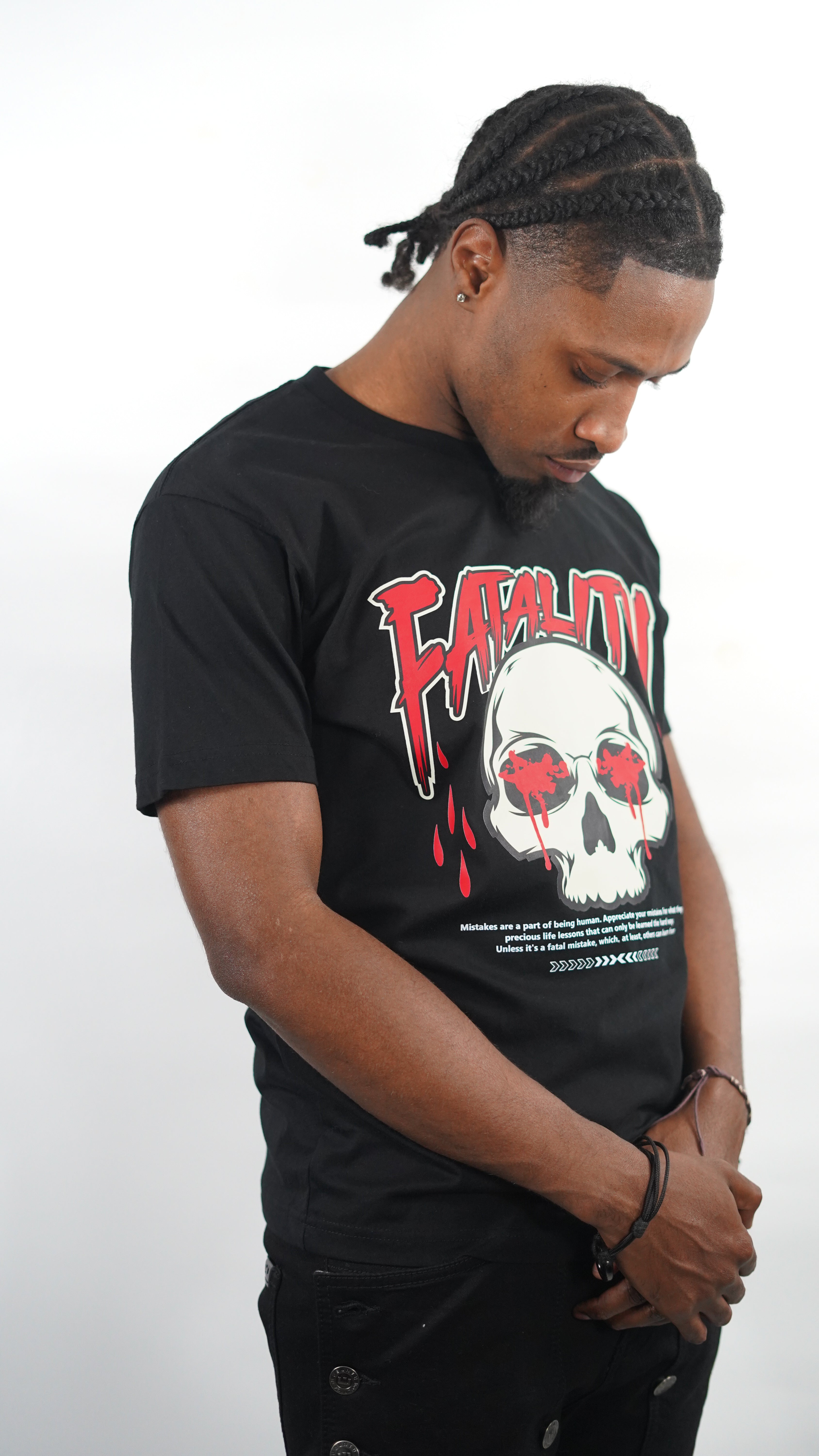 Fatality Skull Tee - Black