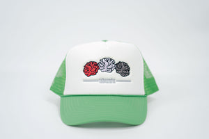Roses Trucker - Green