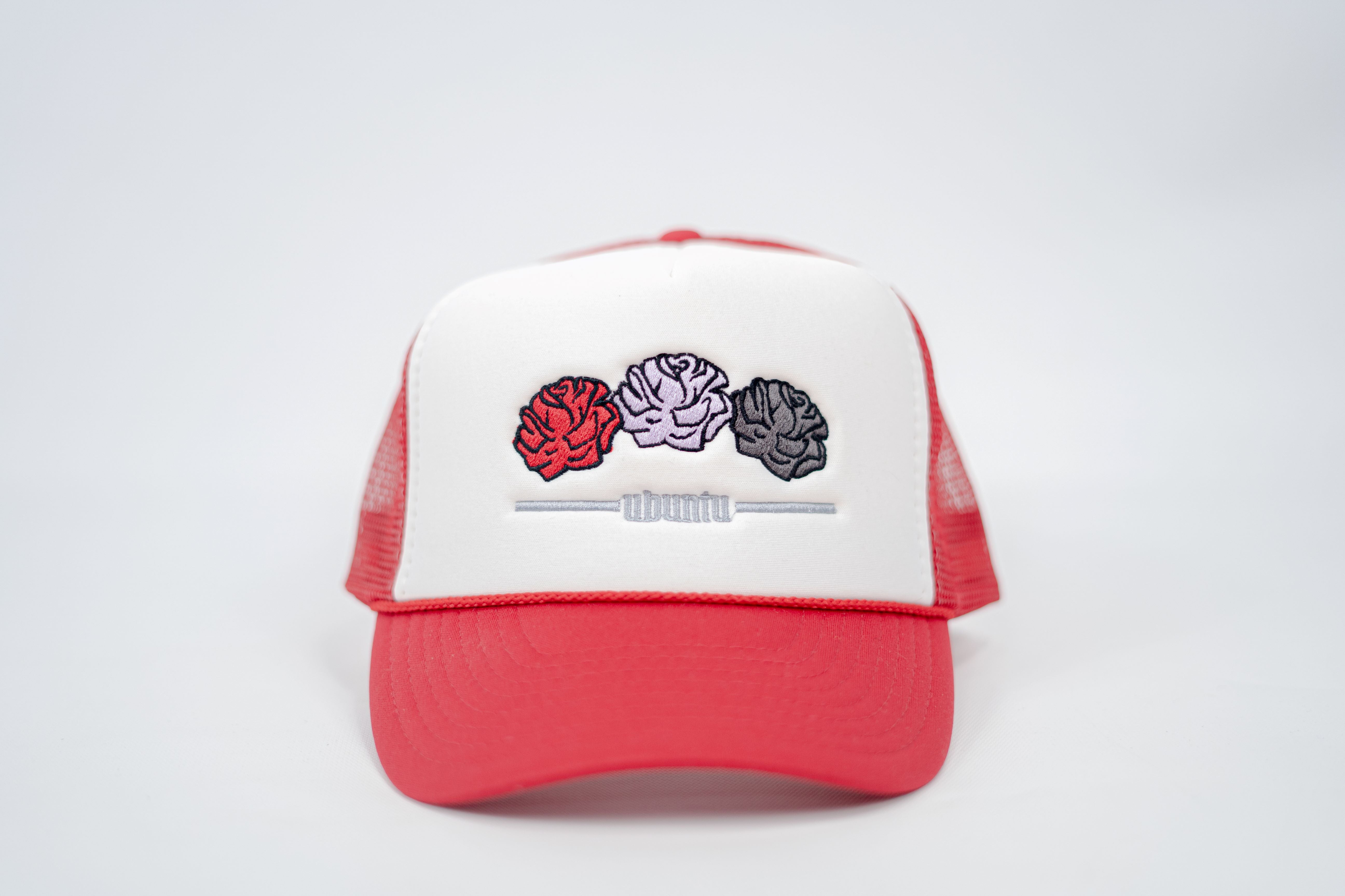 Roses Trucker - Red/White