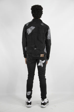 Graffiti Jacket - Black