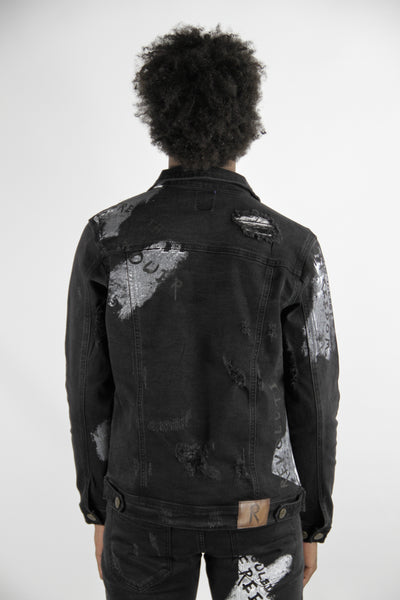 Jacket man Grafity dark gray