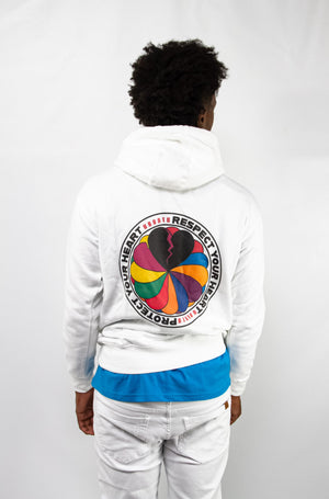 Protect Your Heart Hoodie - White