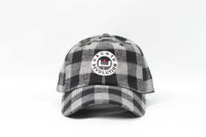 Flannel Winter Hat-Black